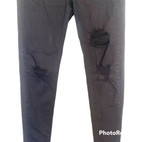 Wild Fable Womens Size 2 Jeans Pants High Rise Skinny Stretch Distressed Destroy - Picture 4 of 12